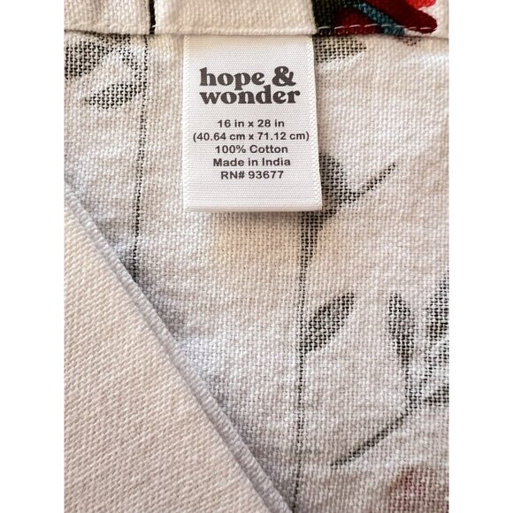 Kitchen Dish Towel Set/2 Mi Cocina Es Su Cocina 16"W x 28"L 100% Cotton Flowers - Picture 2 of 7